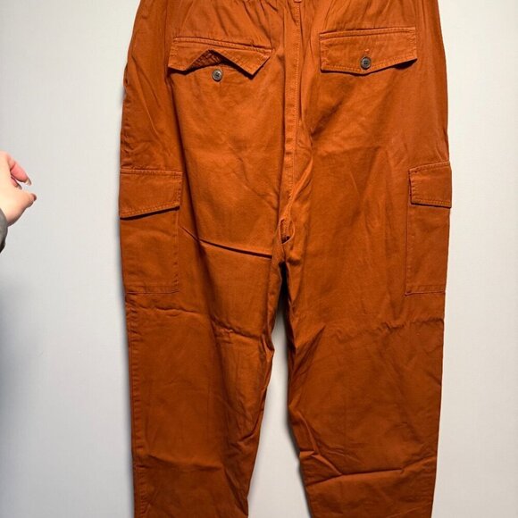 GAP Twill Barrel Ankle Pant Copper 12 - Picture 5 of 11